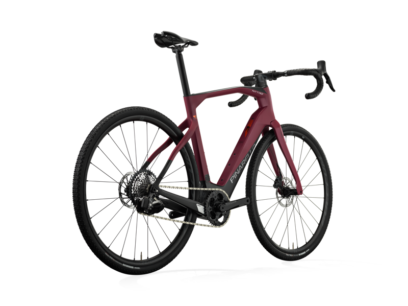 Pinarello NYTRO E7 GRAVEL e-Bike : SRAM FORCE eTap AXS : ITALIAN WINE-1