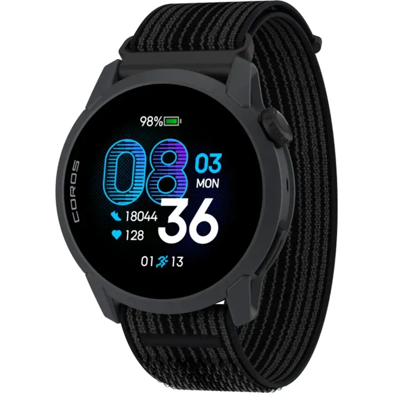  Coros Pace 4 GPS Sports Watch : Nylon : Black-1