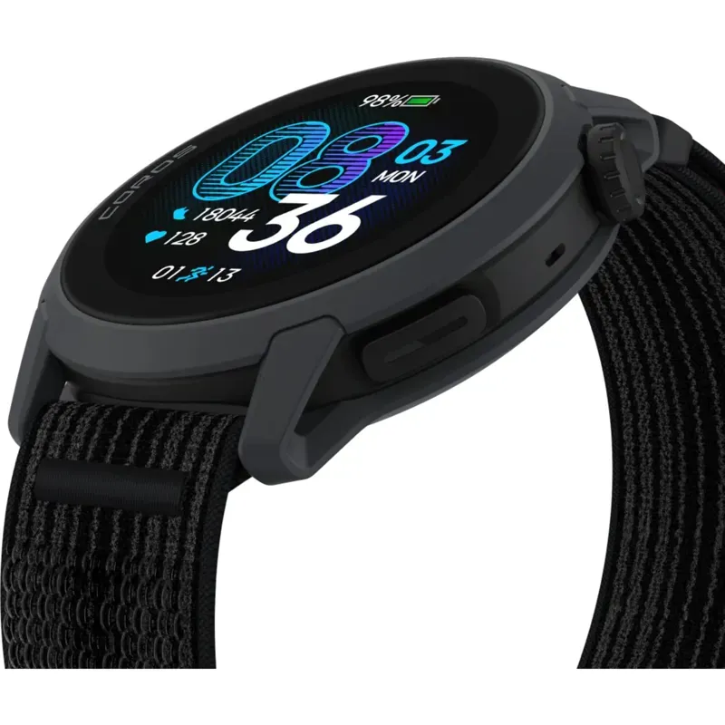  Coros Pace 4 GPS Sports Watch : Nylon : Black-2