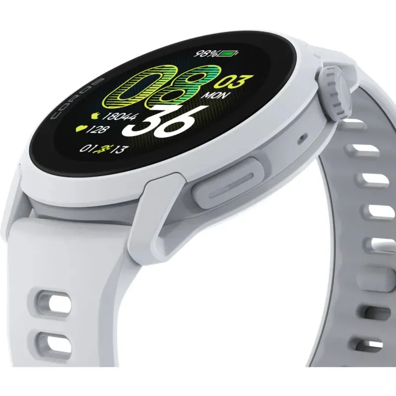  Coros Pace 4 GPS Sports Watch : Silicone : White-3