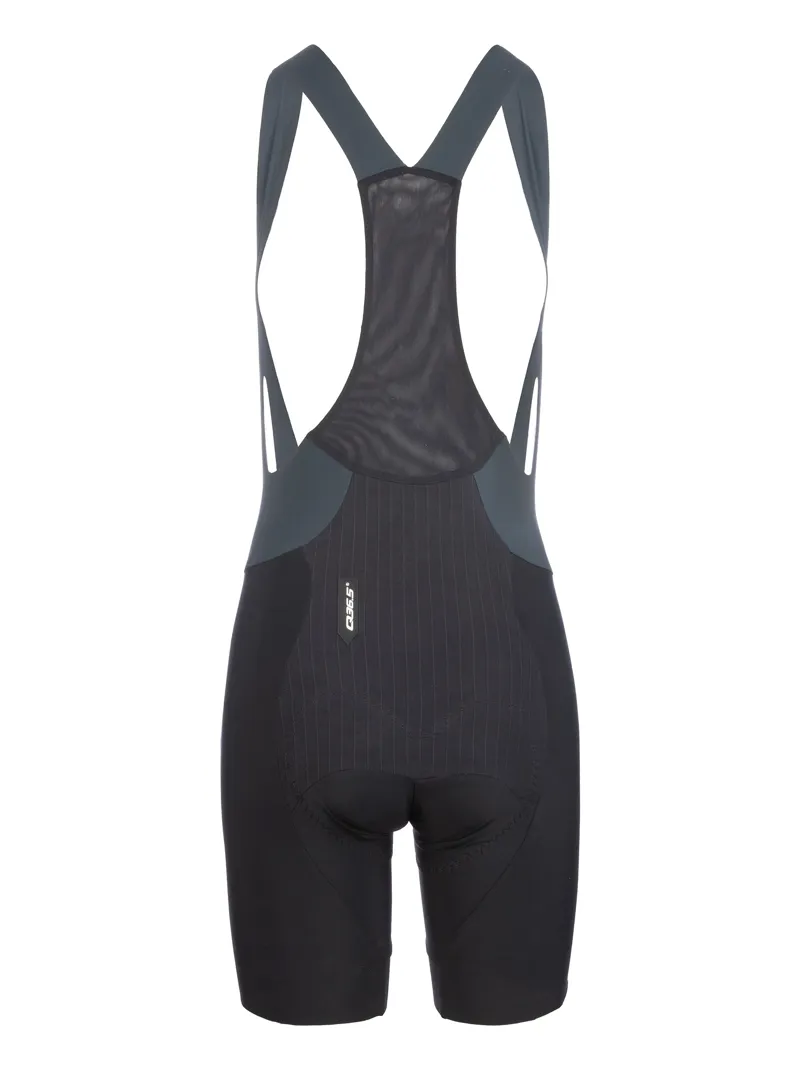 Q36.5 WOMENS Salopette Gregarius PRO Cycling Bibshort : Black-1