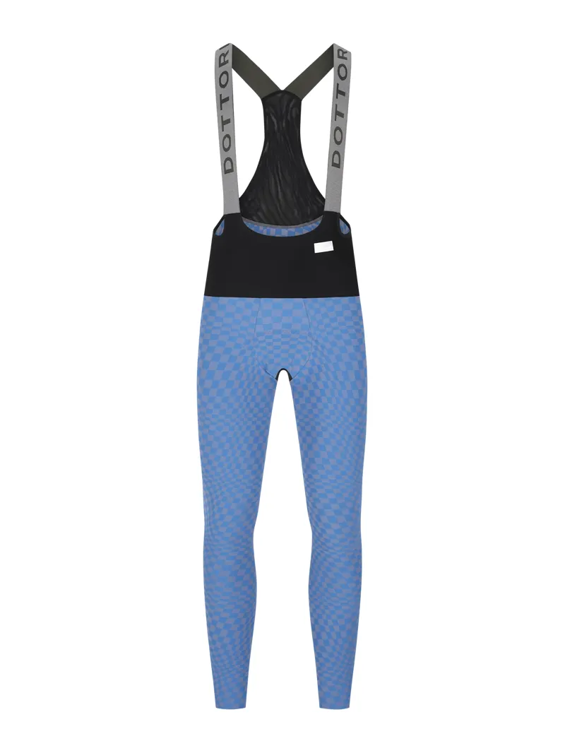 Q36.5 Dottore Hybrid Bib Tights : SUPERSONIC CHECK
