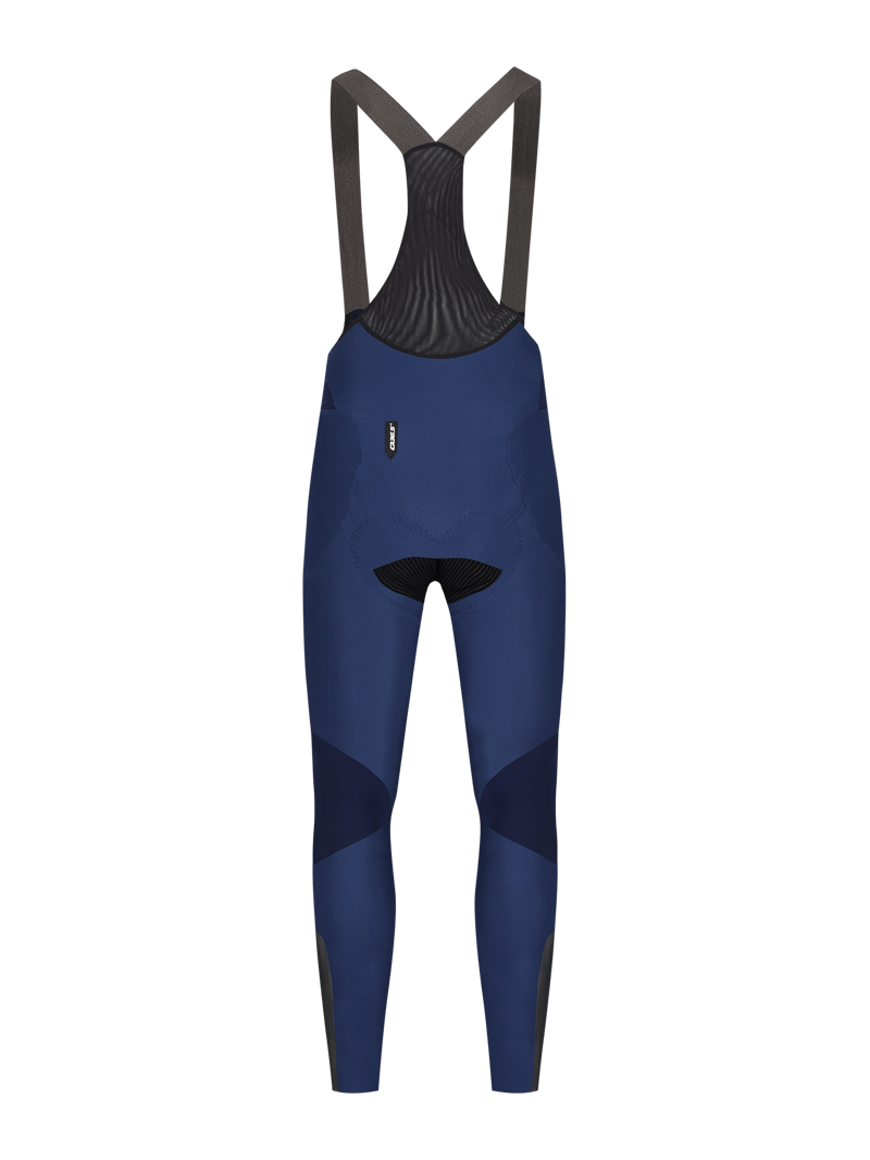 Q36.5 Dottore Termico : Thermal Winter Bib Tight in NAVY BLUE-1