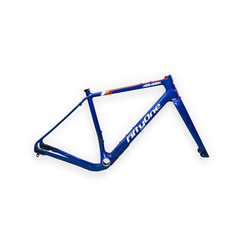FiftyOne ASSASSIN Gravel Frame : Rothmans Blue