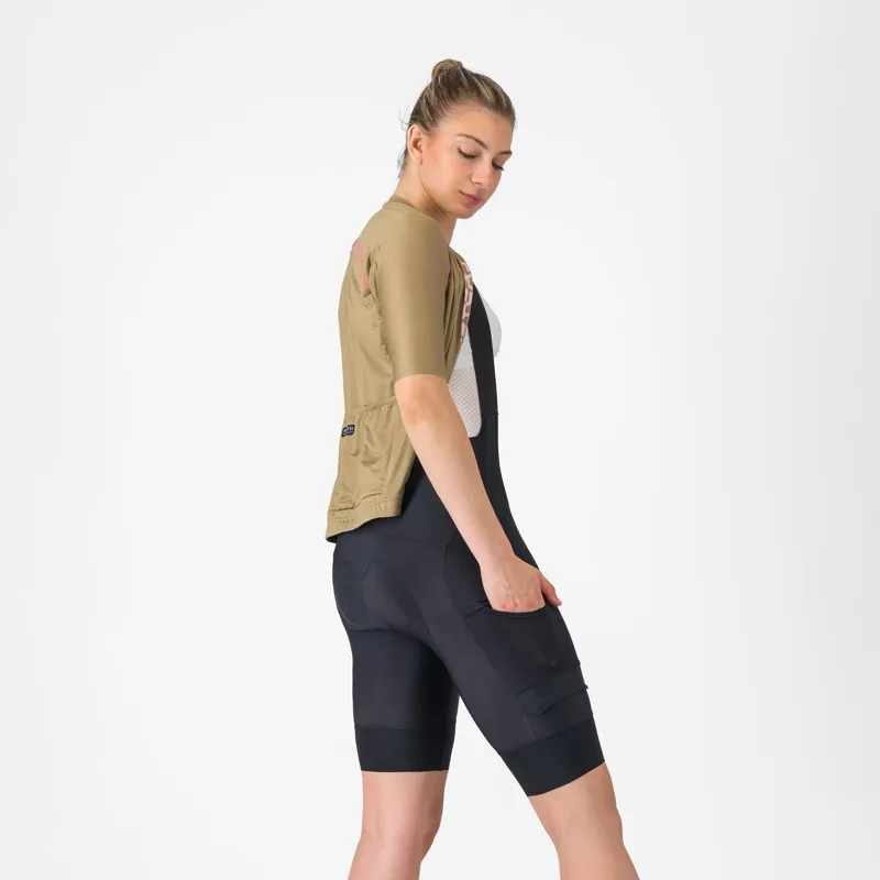 Castelli Unlimited Cargo Women's Bib Shorts in Black