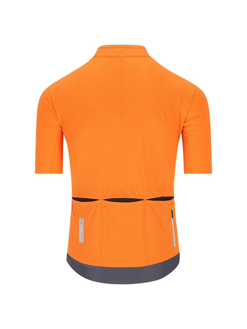 Q36.5 Dottore PRO Short Sleeve Jersey : POPPY ORANGE-1