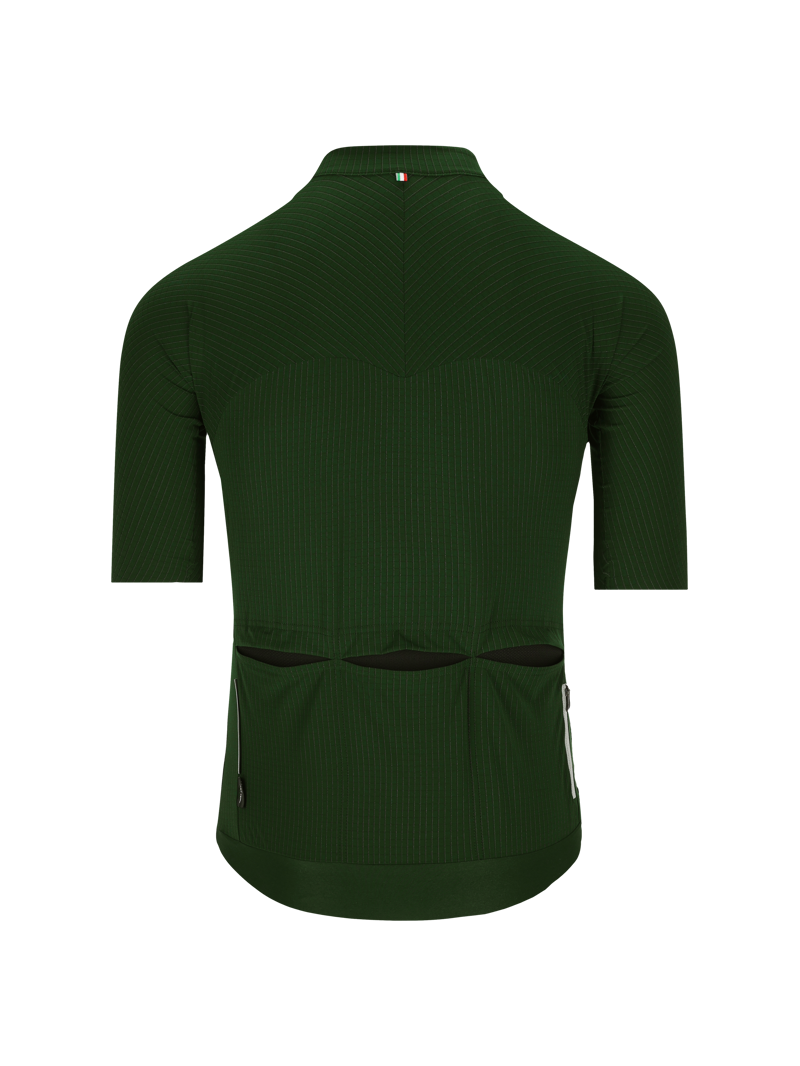 Q36.5 DOTTORE PRO Short Sleeve Jersey : FOREST GREEN-1