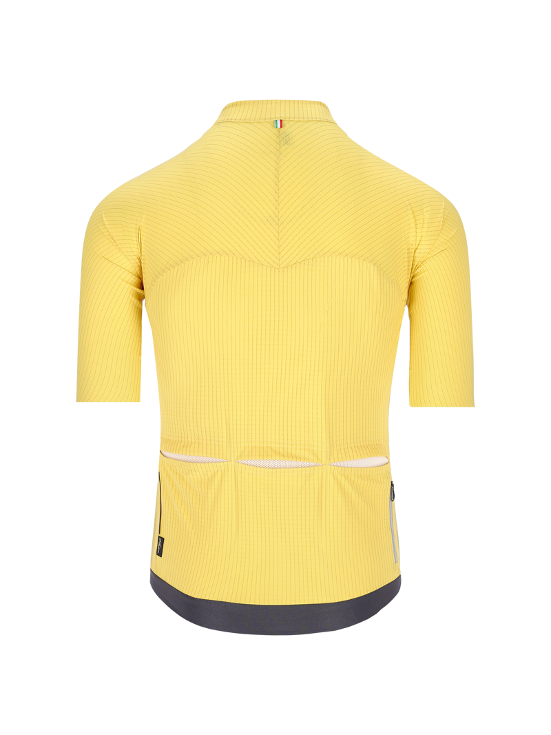 Q36.5 DOTTORE PRO Short Sleeve Jersey : NAPLES YELLOW-1