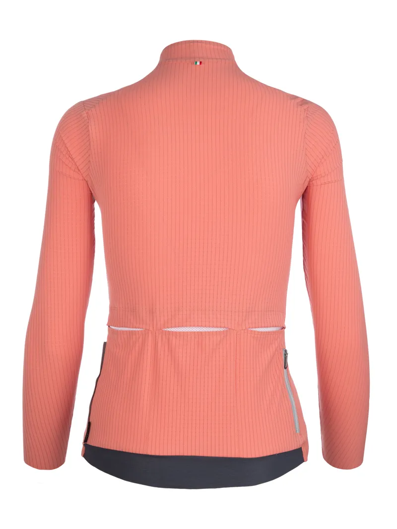 Q36.5 Long Sleeve L1 Womens Pinstripe X Jersey : ROSA ANTICO-1