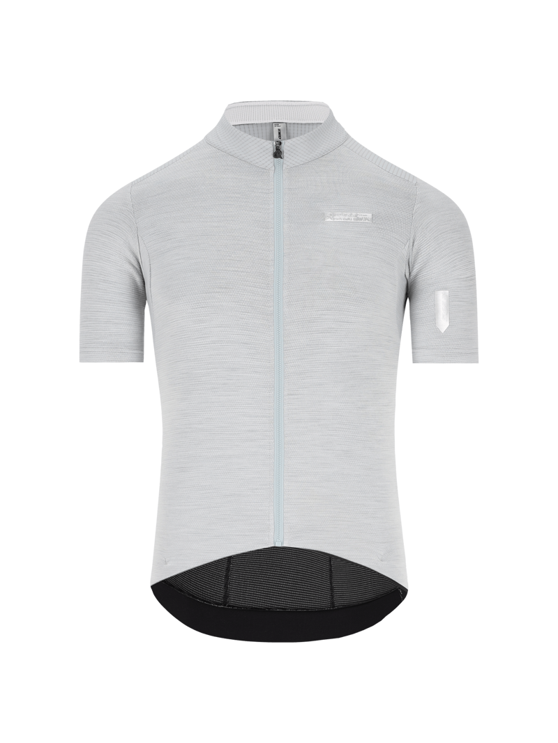 Q36.5 ADVENTURE Tech Merino Jersey : ICE GREY