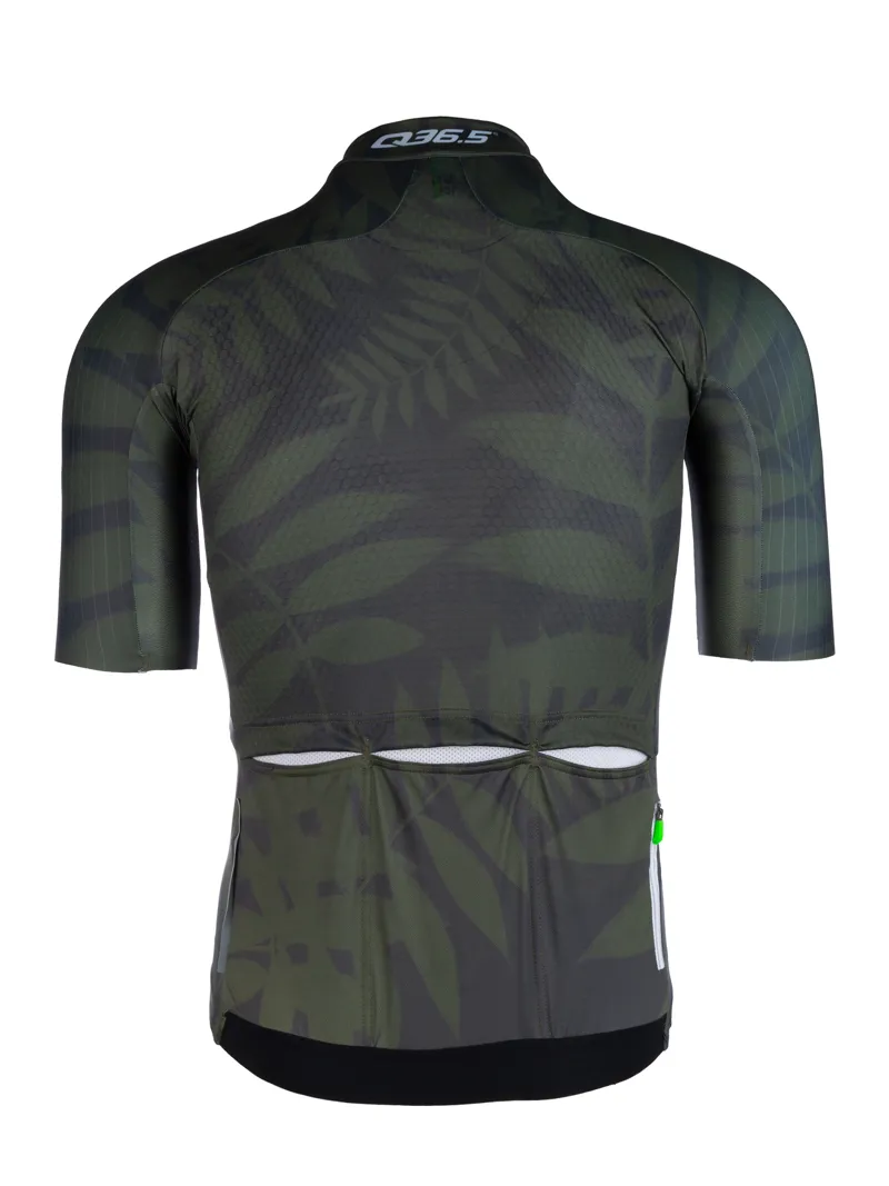 Q36.5 Short Sleeve Cycling Jersey R2 : JUNGLE in Green