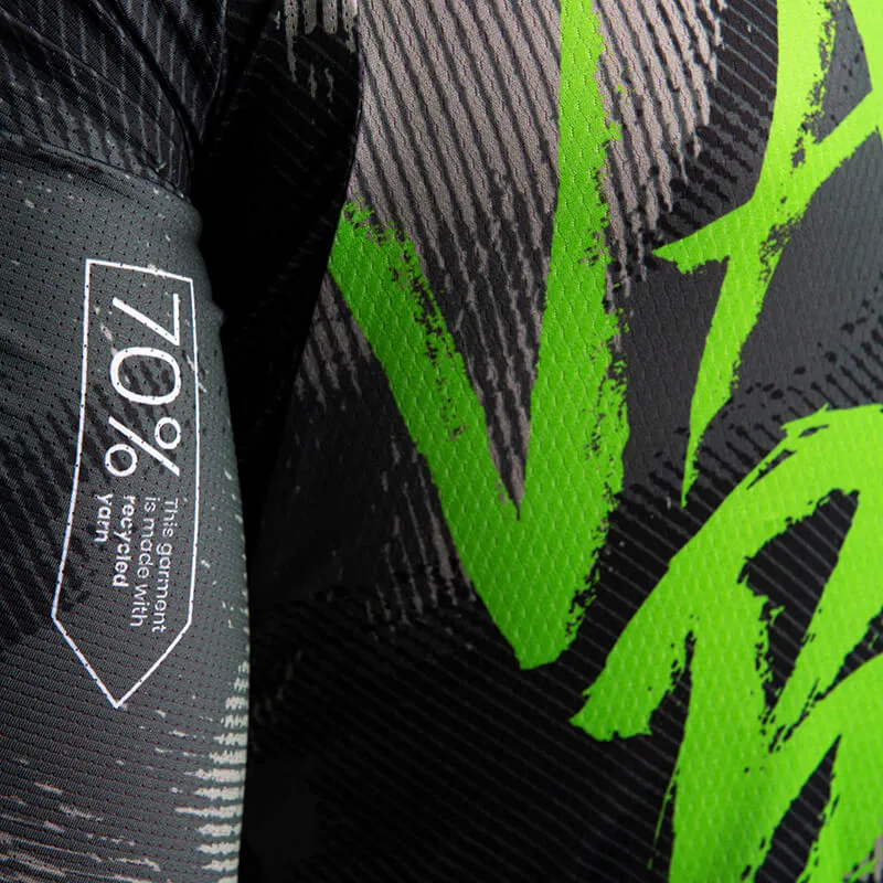 Q36.5 Short Sleeve Jersey G1 : VACCABOIA X in Black and Green