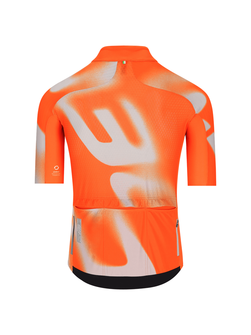 Q36.5 Gregarius PRO Jersey : BIG LOGO : POPPY ORANGE-2