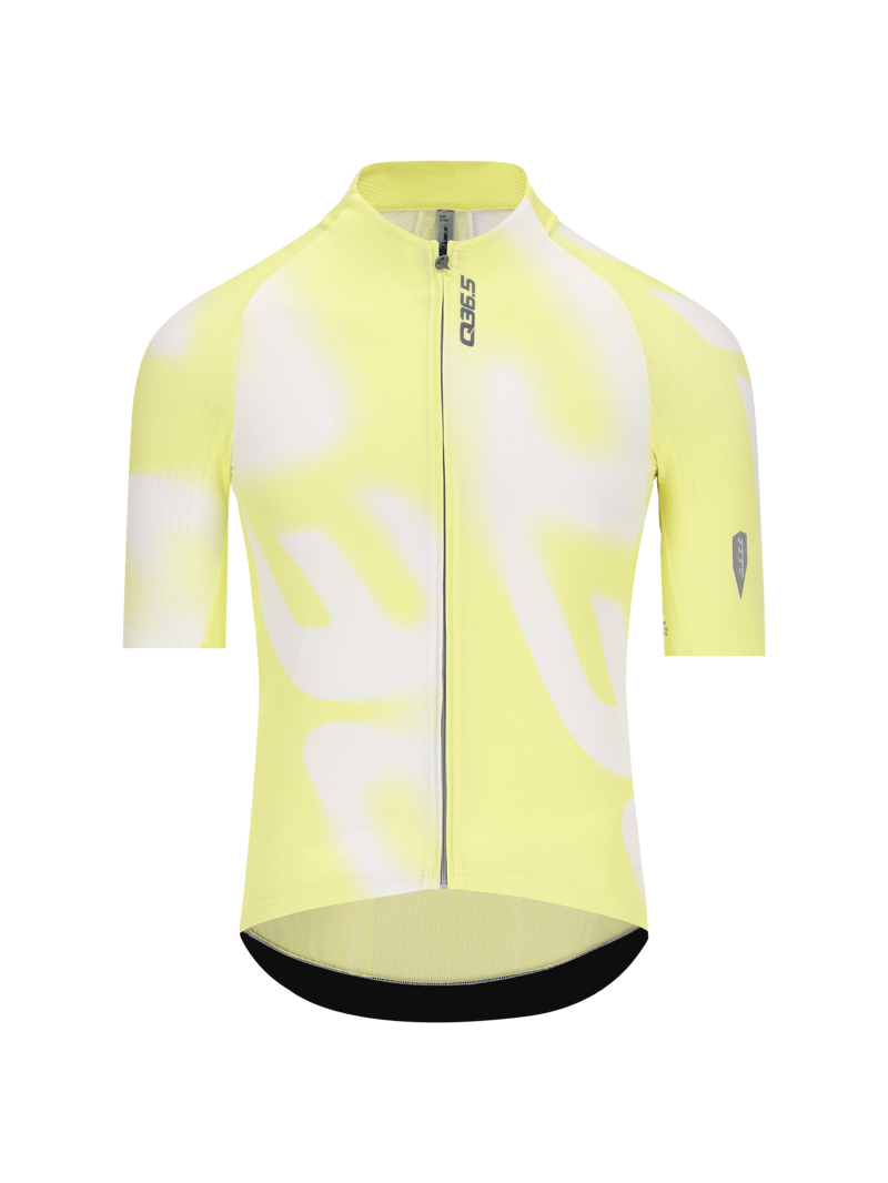 Q36.5 Gregarius PRO Jersey : BIG LOGO : FLUO YELLOW