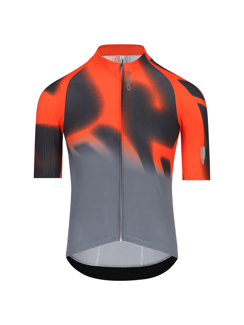 Q36.5 Gregarius PRO Jersey : BIG LOGO : LAVA RED