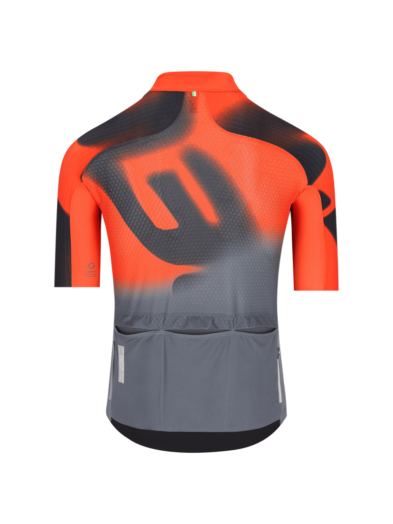 Q36.5 Gregarius PRO Jersey : BIG LOGO : LAVA RED-2
