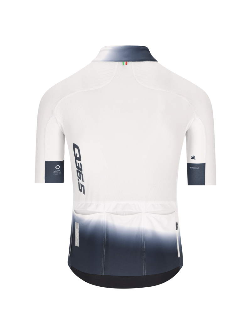 Q36.5 Gregarius PRO Jersey : COLLAR FADE : WHITE-2
