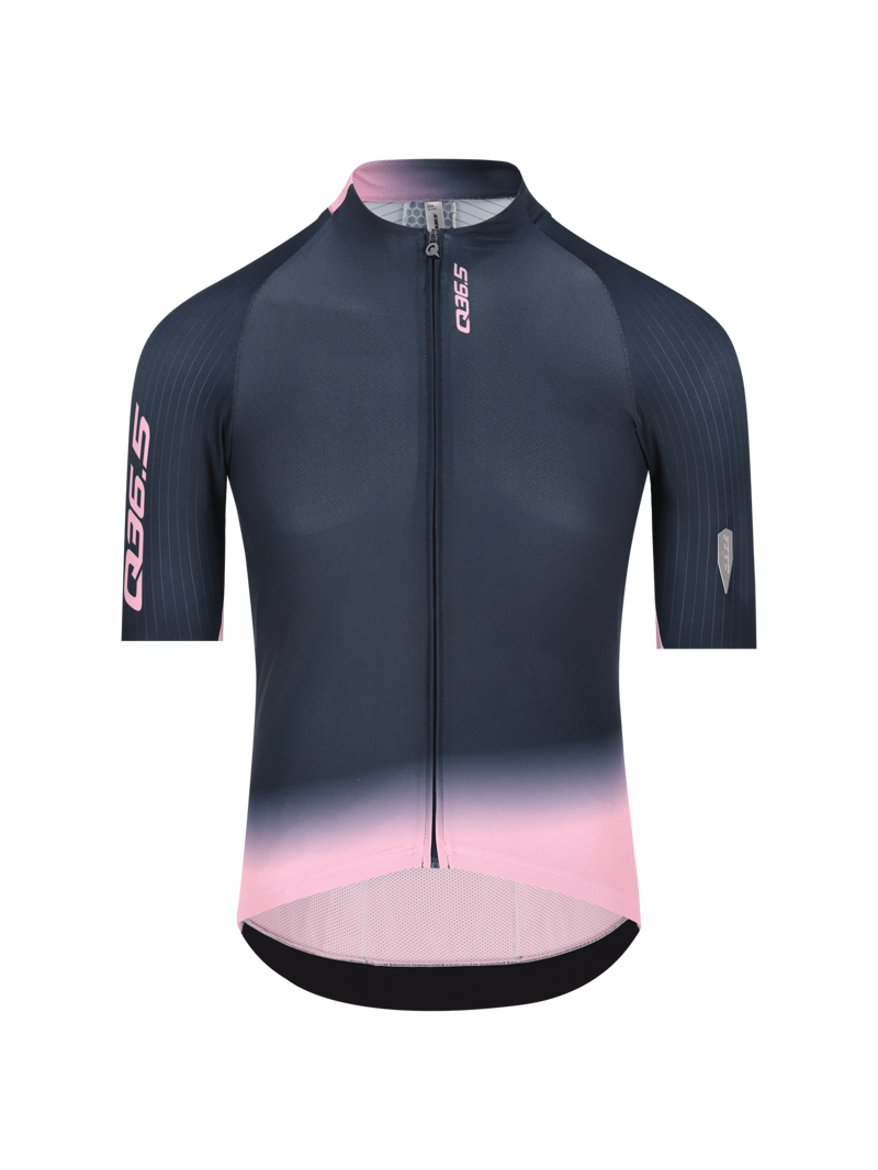 Q36.5 Gregarius PRO Jersey : COLLAR FADE : NAUTICA BLUE