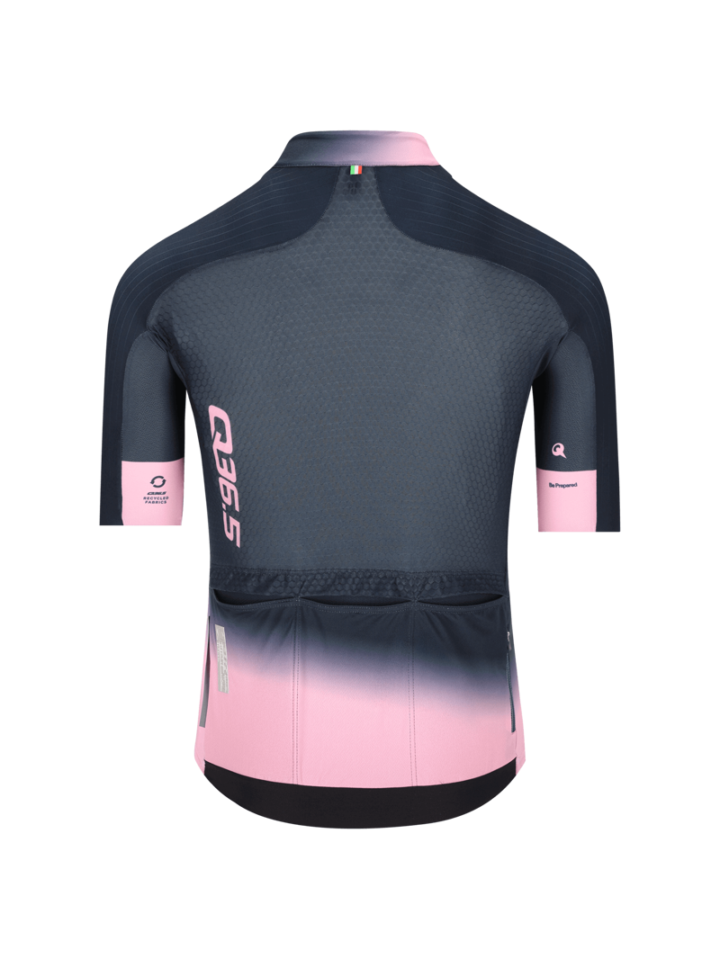 Q36.5 Gregarius PRO Jersey : COLLAR FADE : NAUTICA BLUE-2