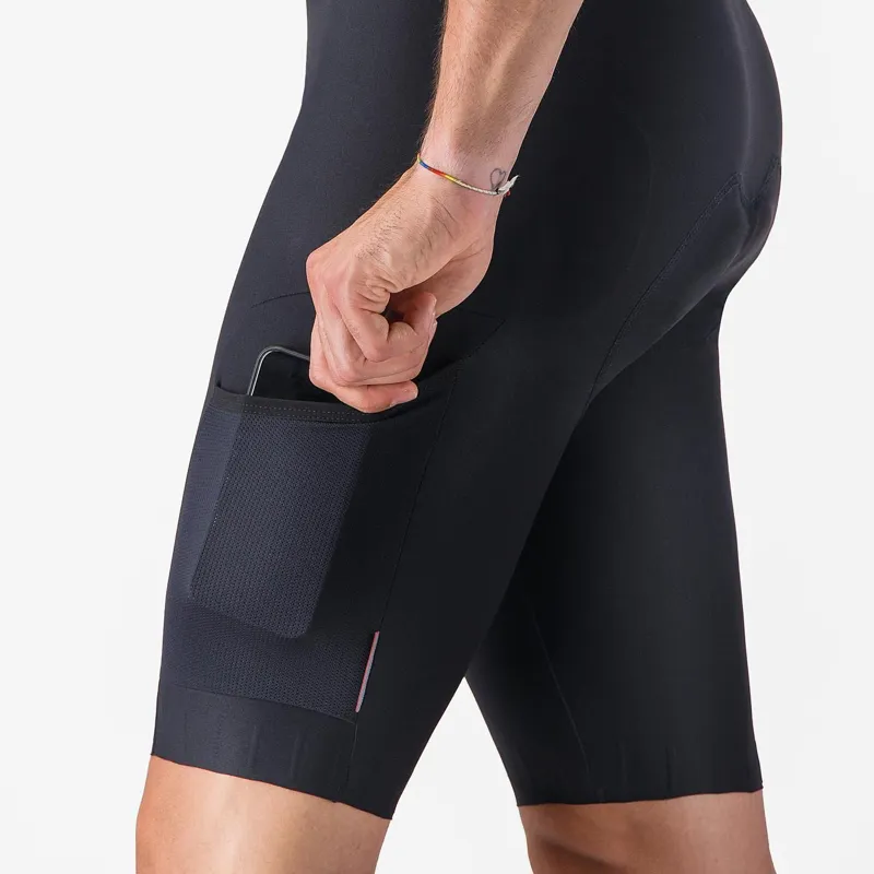 Castelli Unlimited Endurance Bib Shorts in Black-1