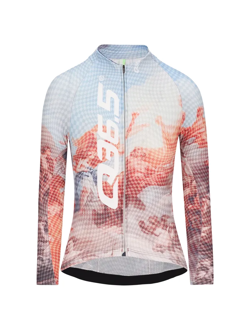 Q36.5 Womens Gregarius Hybrid Long Sleeve Jersey : FRESCO