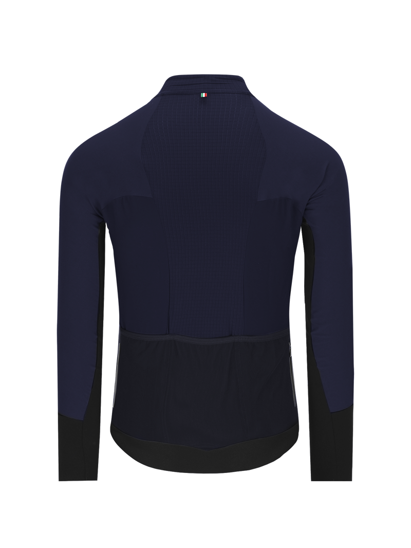Q36.5 Dottore Hybrid Que Long Sleeve Jersey : NAUTICA BLUE-1