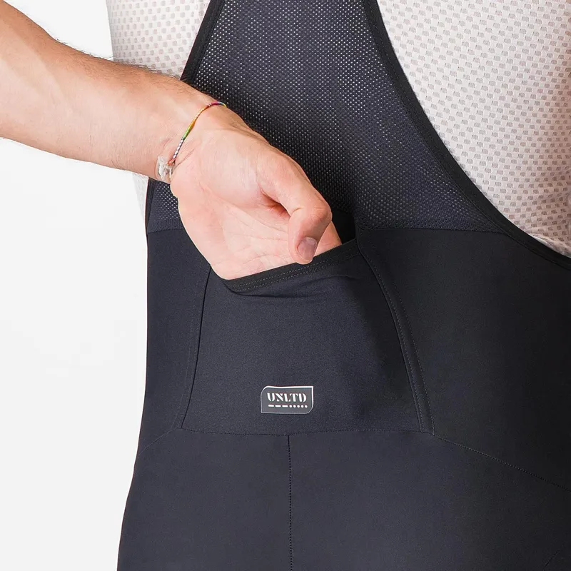 Castelli Unlimited Endurance Bib Shorts in Black-5