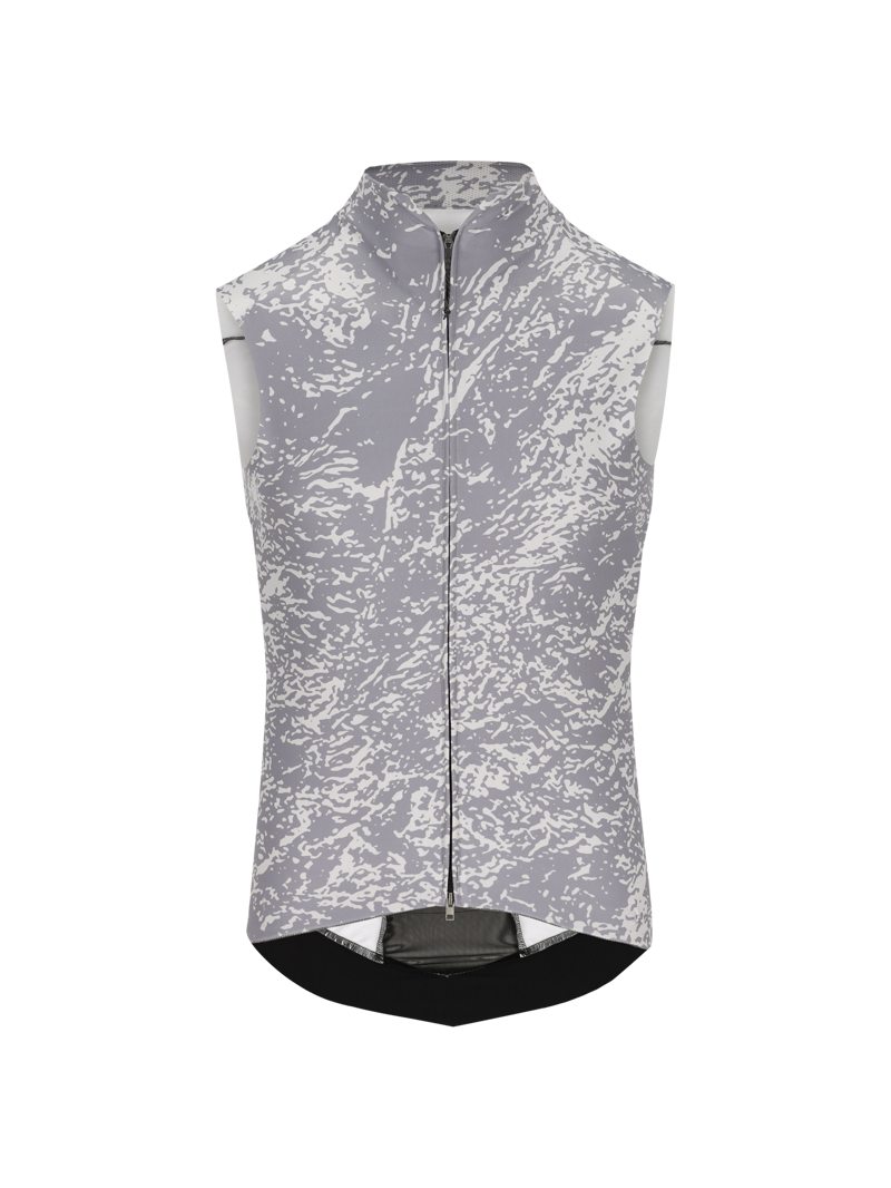 Q36.5 Gregarius Hybrid Vest : Alpi Camo : GRISAILLE BLUE