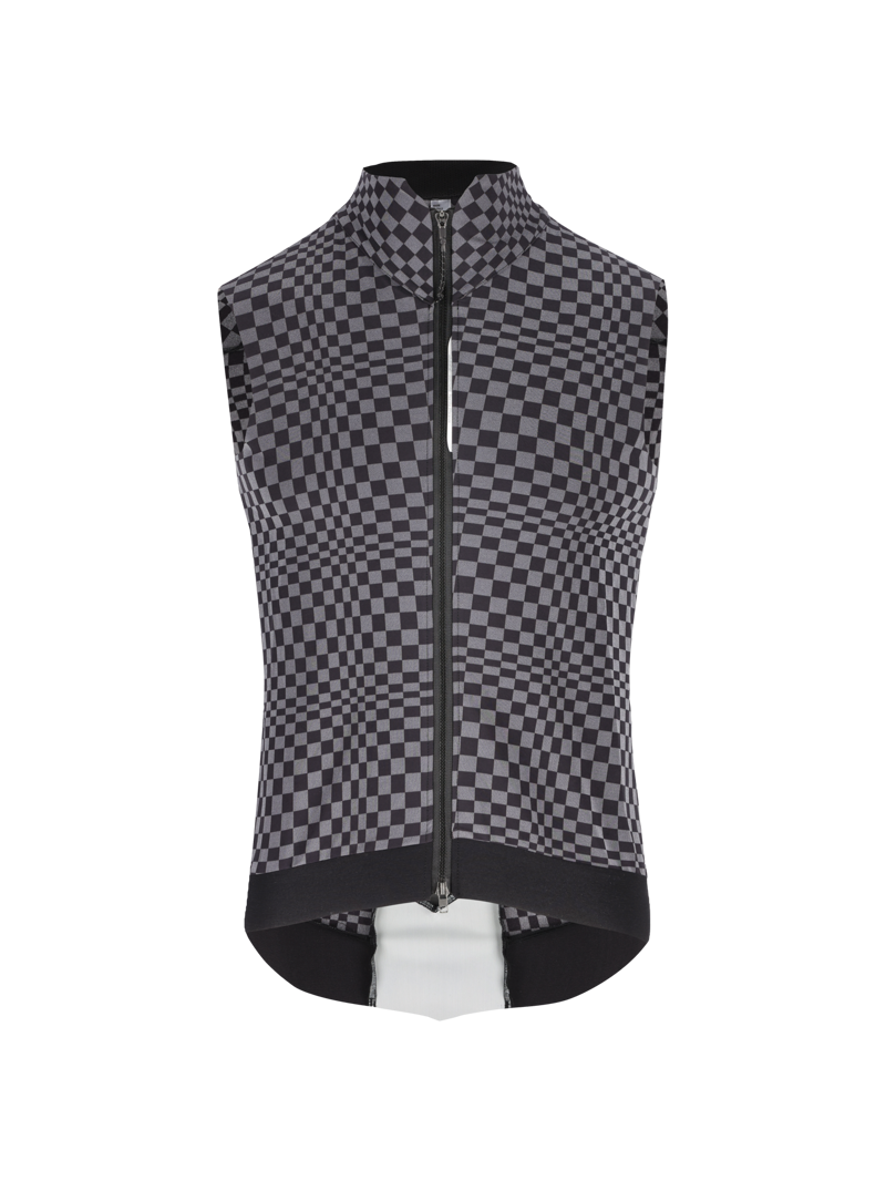 Q36.5 Dottore Hybrid Vest : CHECK GREY
