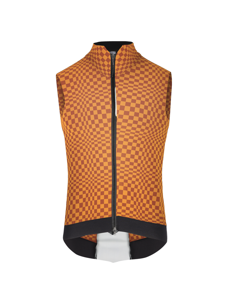 Q36.5 Dottore Hybrid Vest : CHECK ORANGE