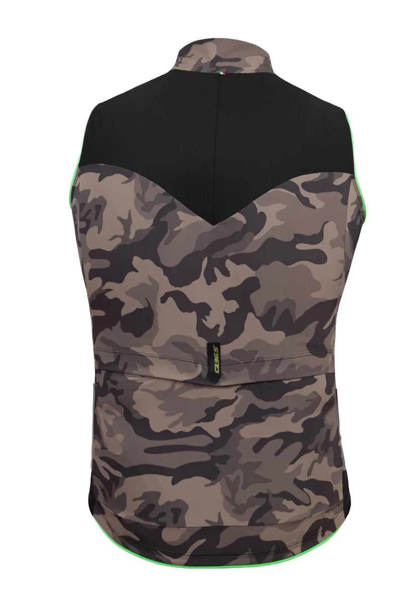 Q36.5 Essential L1 Vest : Unisex : Black / Camo-2