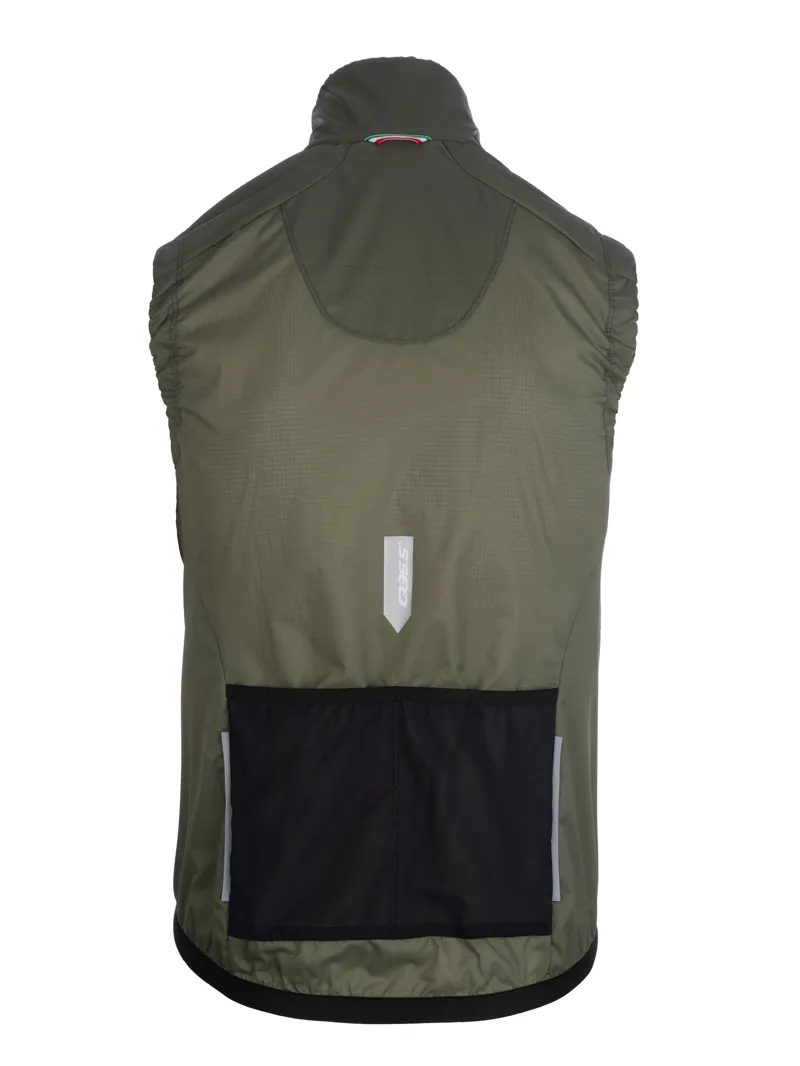 Q36.5 Mens Adventure Insulation Vest : OLIVE GREEN-1