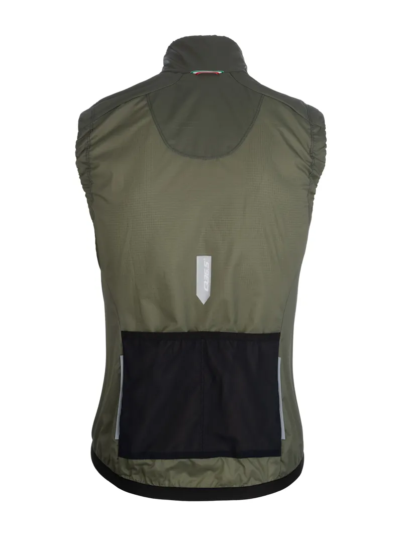 Q365 WOMENS Adventure Insulation Vest : OLIVE GREEN-1
