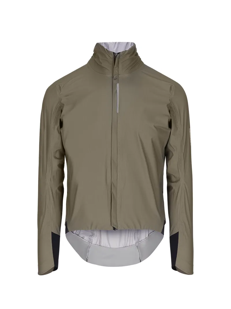 Q36.5 Rain Shell Waterproof Rain Jacket : OLIVE GREEN
