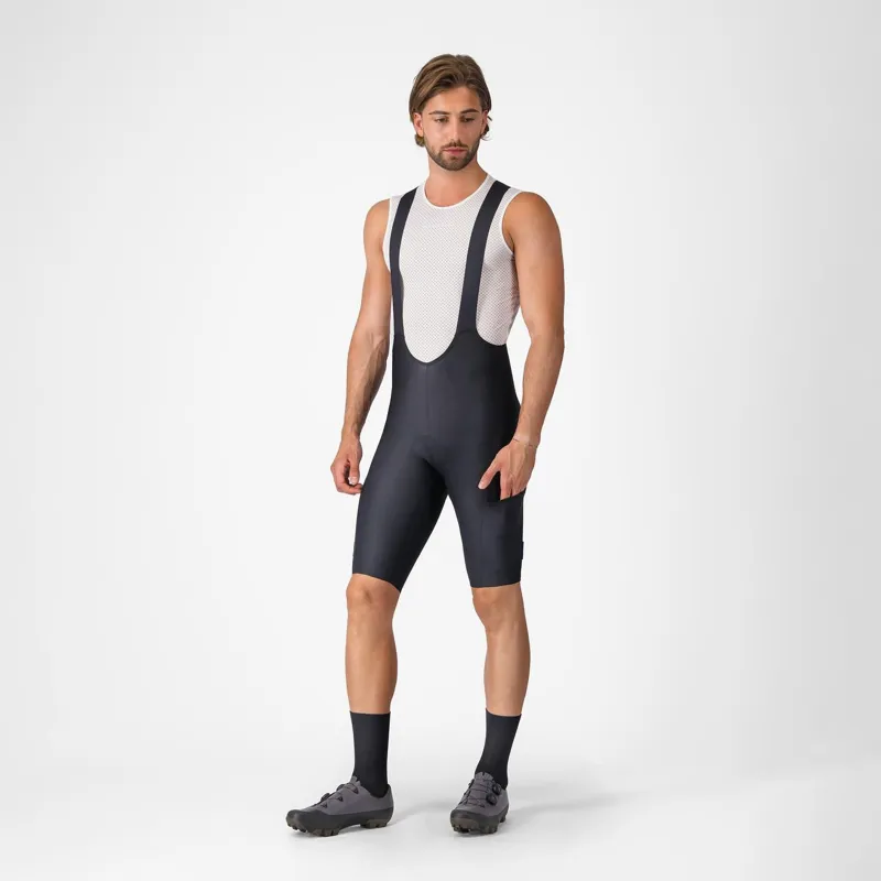 Castelli Unlimited Endurance Bib Shorts in Black-7