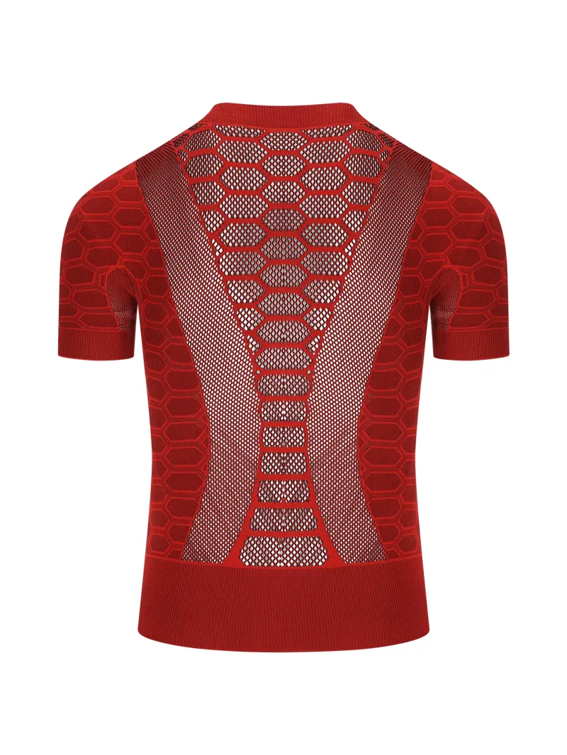Q36.5 Base Layer 2 : Short Sleeve : RED-1