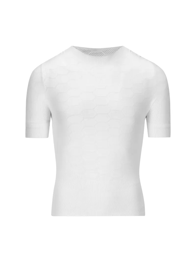 Q36.5 Base Layer 2 : Short Sleeve : WHITE