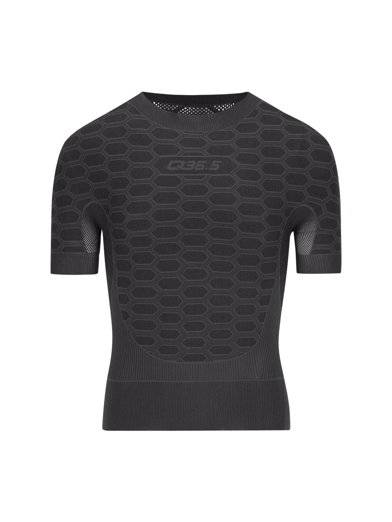 Q36.5 Base Layer 2 : Short Sleeve : Anthracite