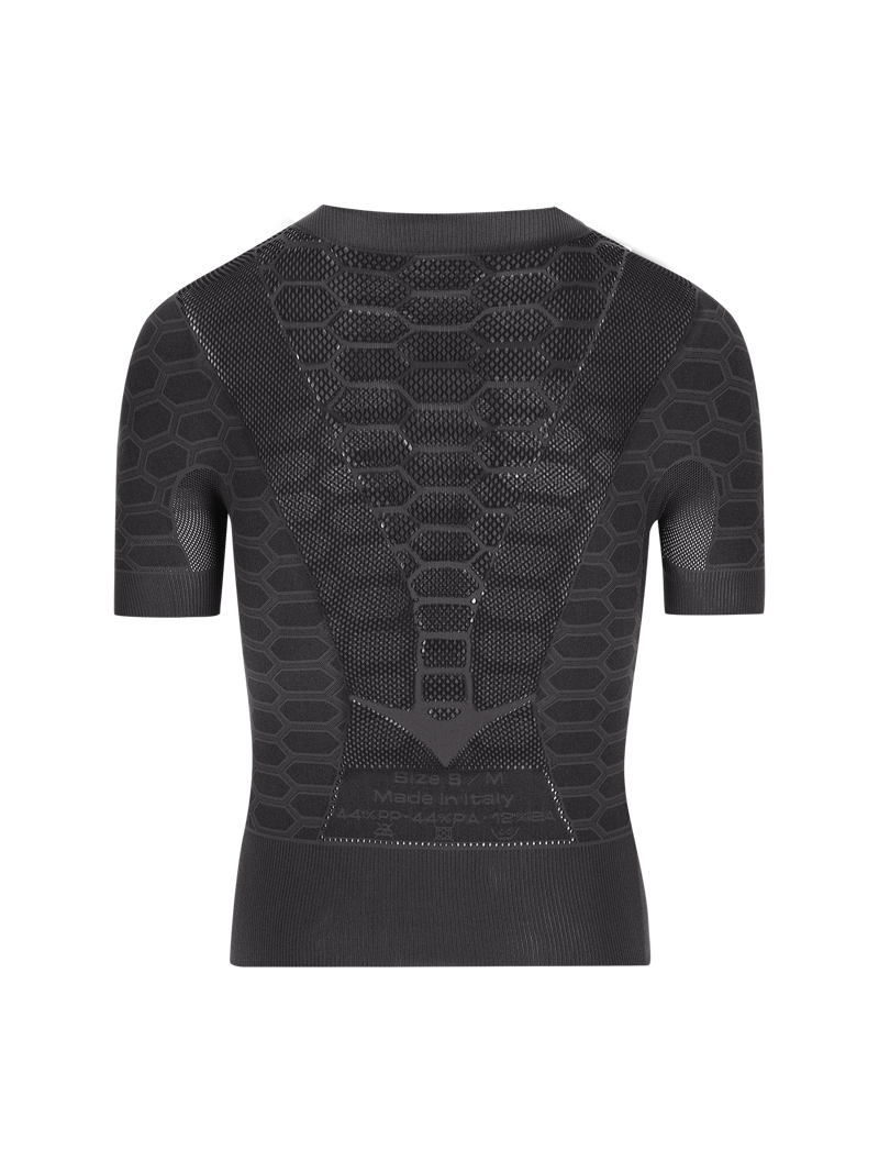 Q36.5 Base Layer 2 : Short Sleeve : Anthracite-1