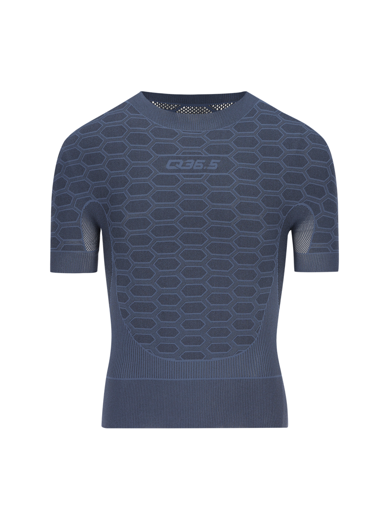 Q36.5 Base Layer 2 : Short Sleeve : Navy Blue
