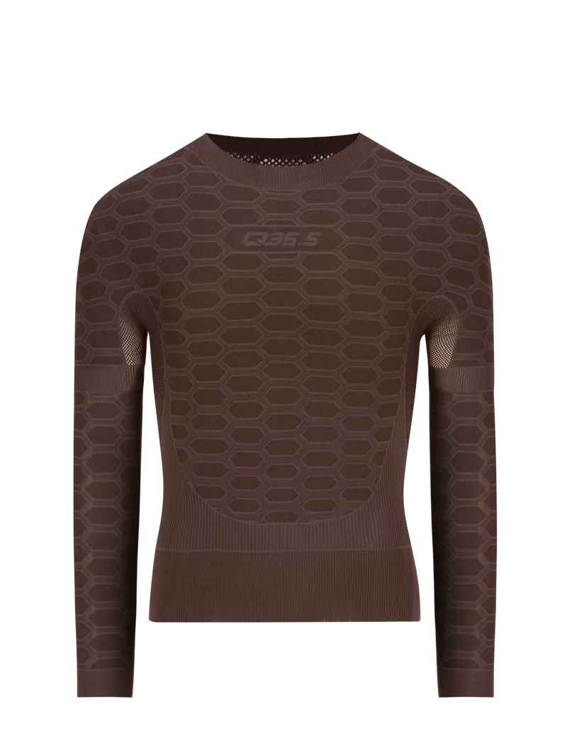 Q36.5 Base Layer 3 : Long Sleeve : Brownie Brown