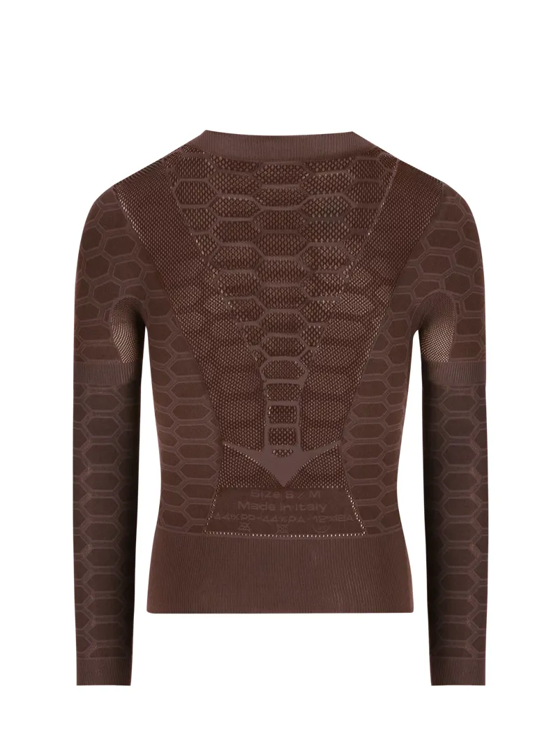 Q36.5 Base Layer 3 : Long Sleeve : Brownie Brown-1