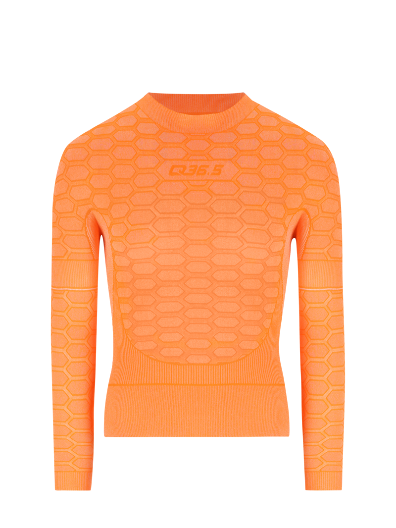 Q36.5 Base Layer 3 LONG SLEEVE : POPPY ORANGE