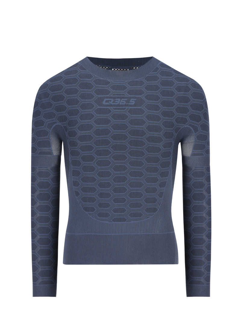 Q36.5 Base Layer 3 : Long Sleeve : NAVY BLUE