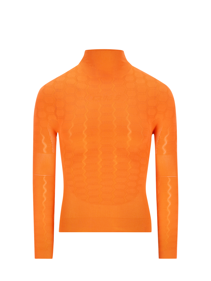 Q36.5 Base Layer 4 PLUS : Long Sleeve Thermal Base Layer in POPPY