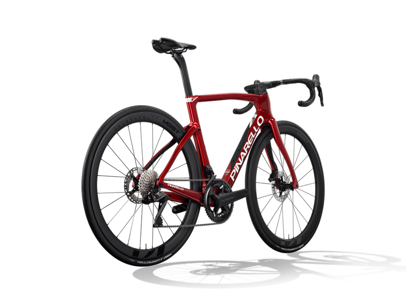 2026 Pinarello F7 Ultegra Di2 + Ultrafast 45 Wheels : Starry Red-2