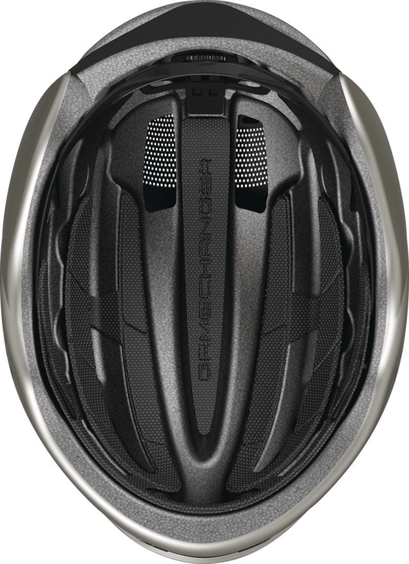 Abus GAMECHANGER 2.0 Aero Road Helmet : Lunar Silver-6