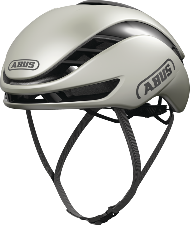 Abus GAMECHANGER 2.0 Aero Road Helmet : Lunar Silver