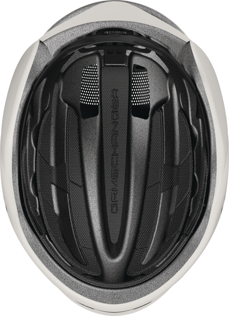 Abus GAMECHANGER 2.0 Aero Road Helmet : Off White-6