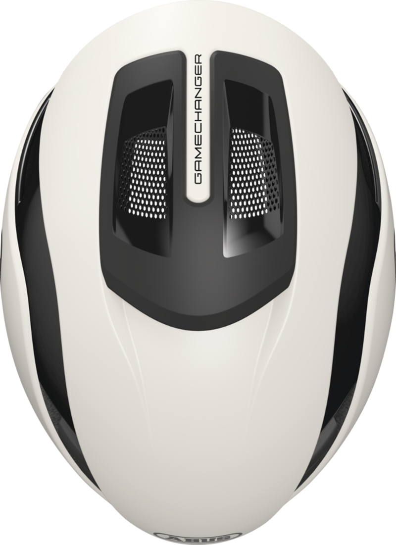 Abus GAMECHANGER 2.0 Aero Road Helmet : Off White-3